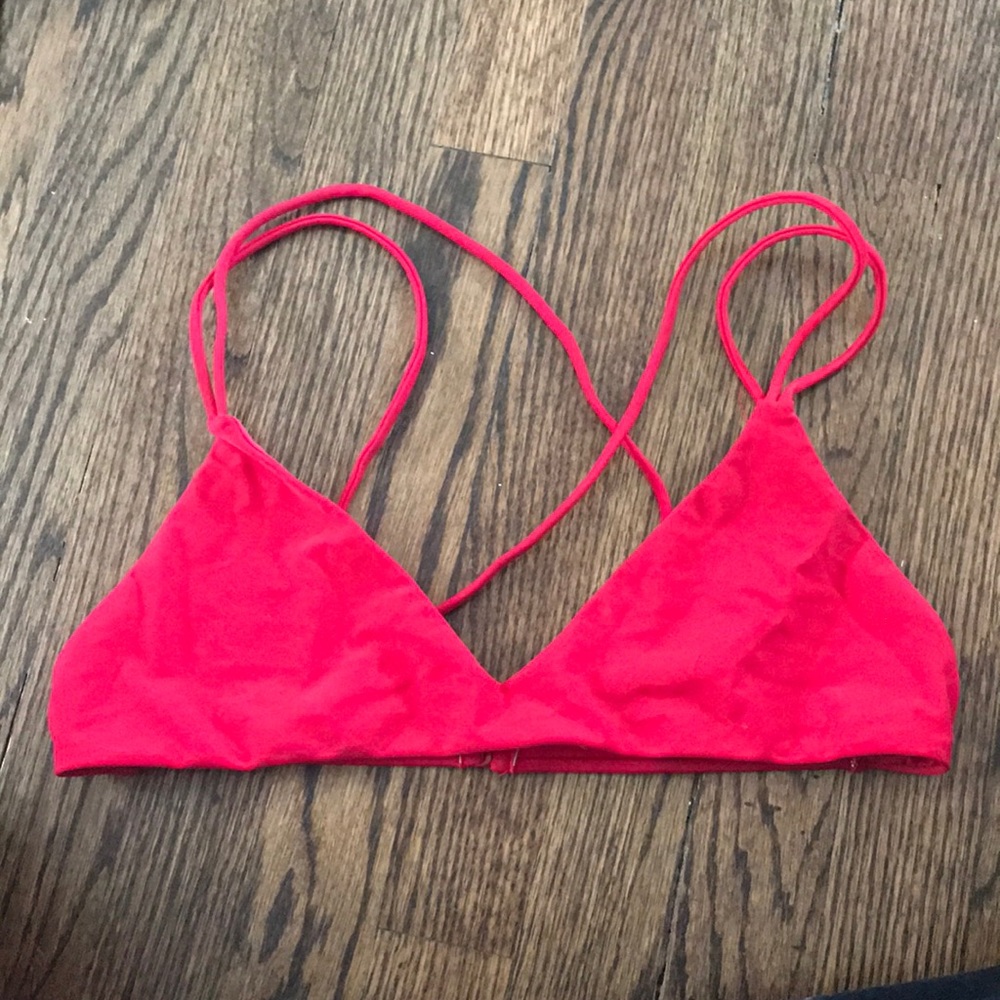 Red Bikini top